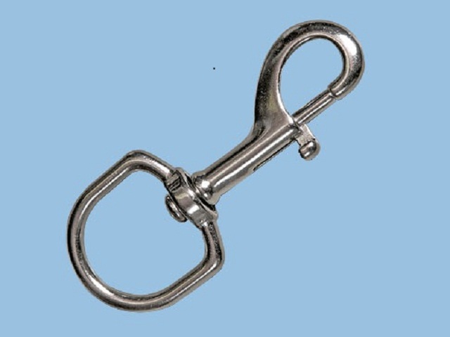 Stainless-steel bolt snap large 1 1/2" - Click Image to Close